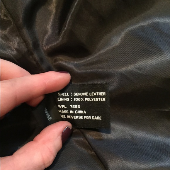 Avanti contemporary leather jacket M vintage - Picture 8 of 10